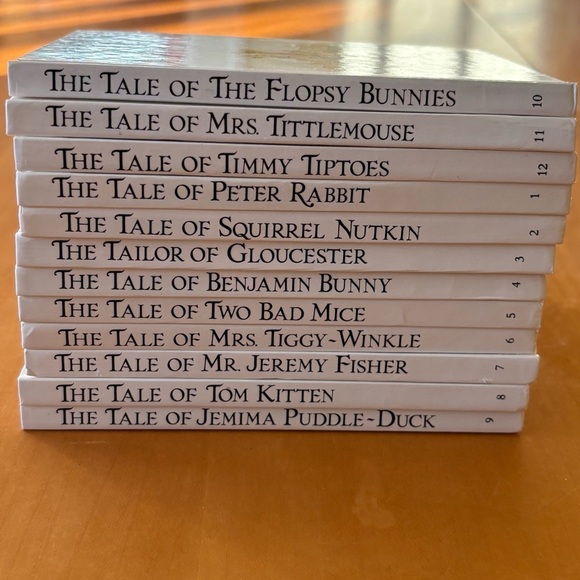 Beatrix Potter Tales of Peter Rabbit Vintage Collection 1-12 1985 - Picture 1 of 12